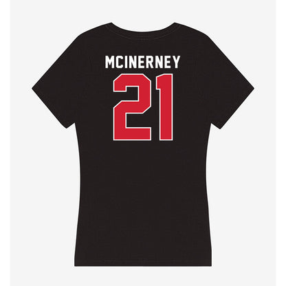 Fairfield - NCAA Softball : Alexis McInerney - Women's V-Neck T-Shirt-1