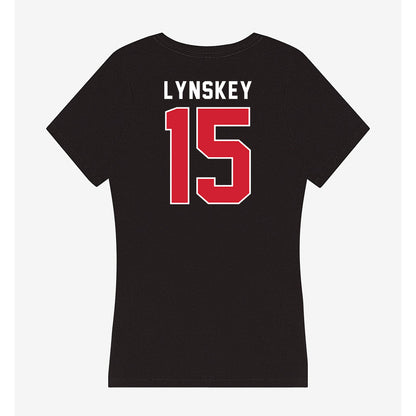 Fairfield - NCAA Women's Soccer : Jessica Lynskey - Women's V-Neck T-Shirt-1