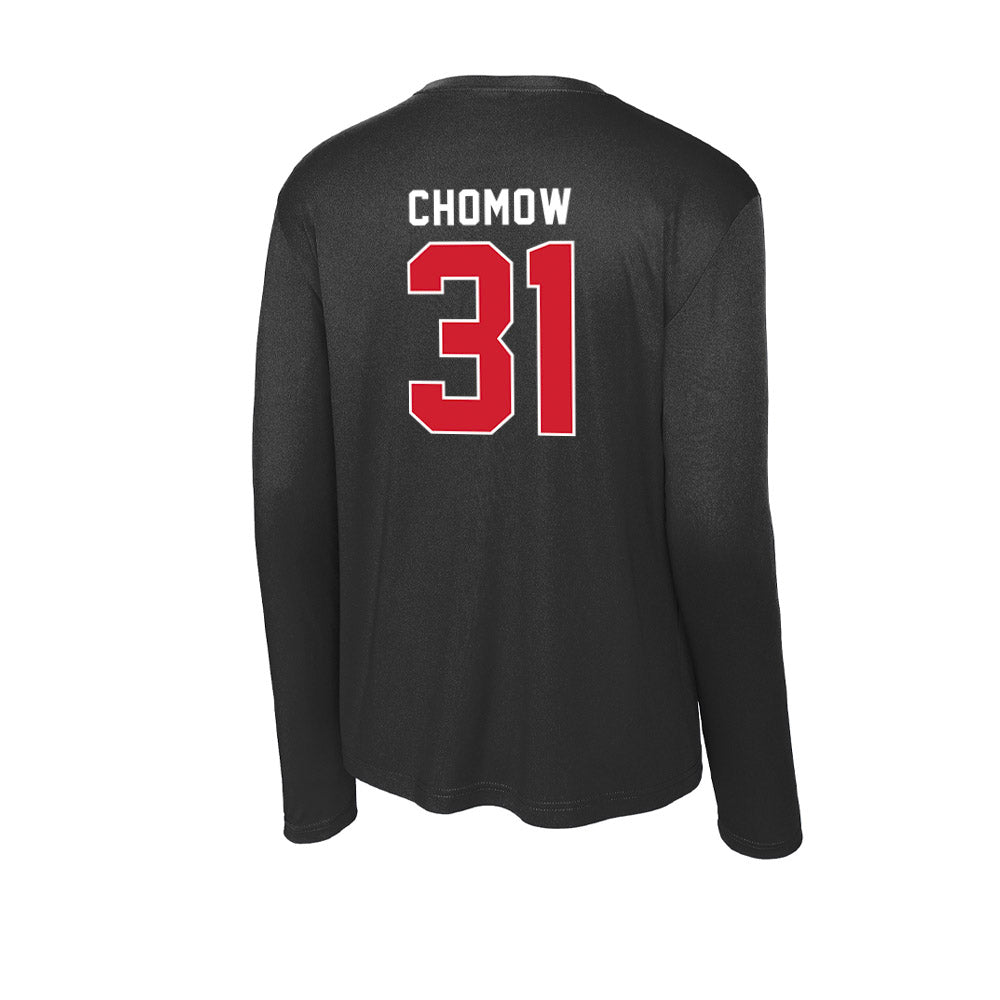 Fairfield - NCAA Men's Soccer : Evan Chomow - Activewear Long Sleeve T-Shirt-1
