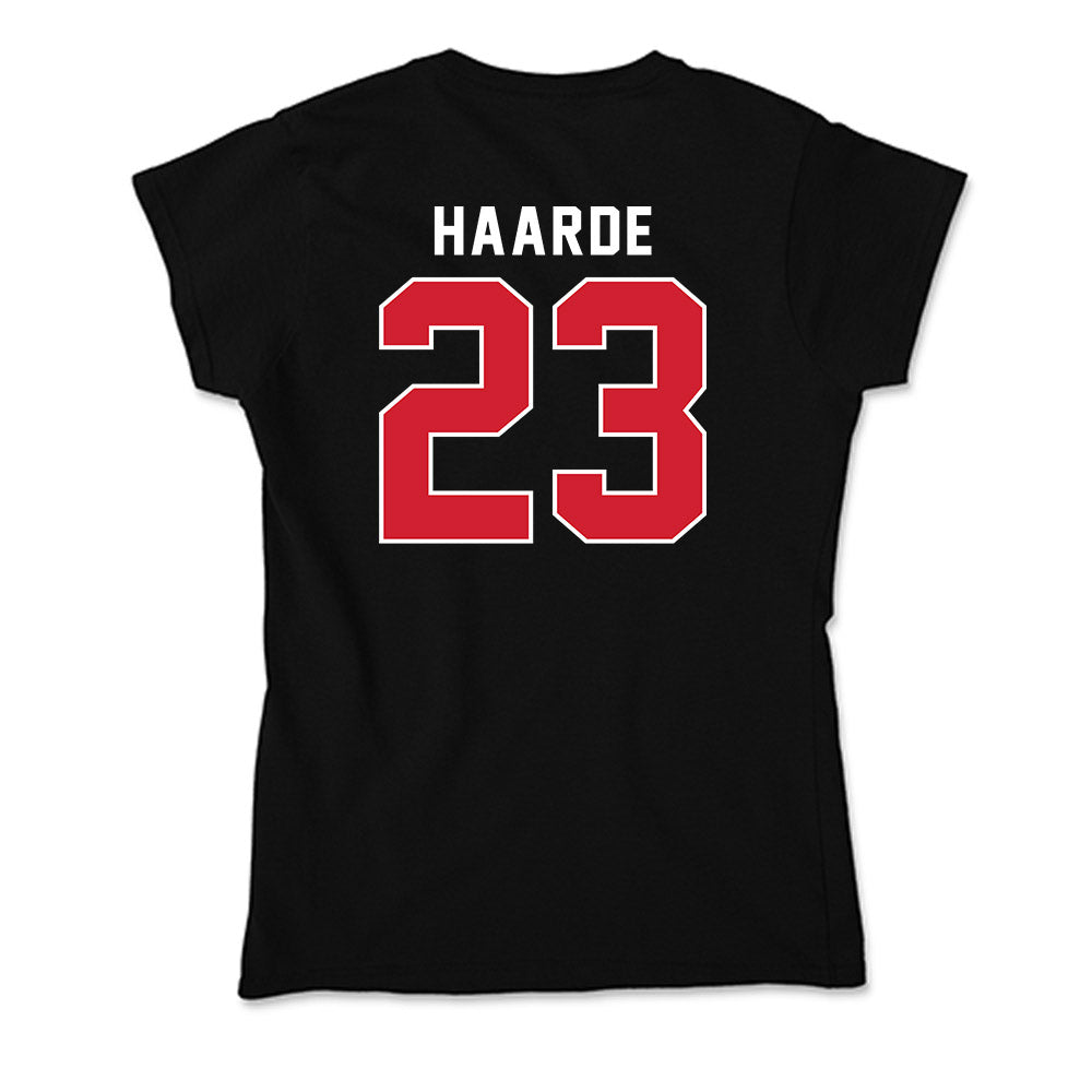 Fairfield - NCAA Baseball : Jake Haarde - Soft Style Women’s T-Shirt-1