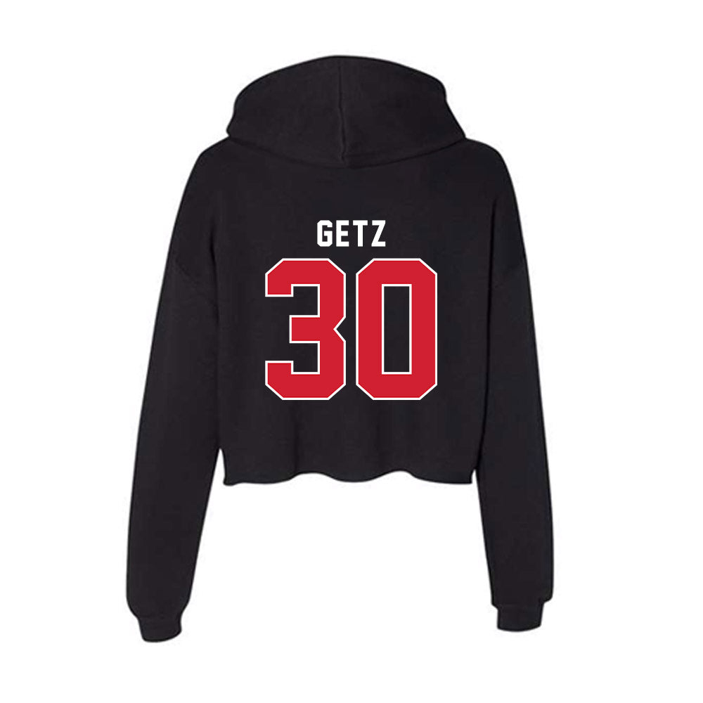 Fairfield - NCAA Women's Lacrosse : Lizzie Getz - Women's Crop Fleece Hoodie-1