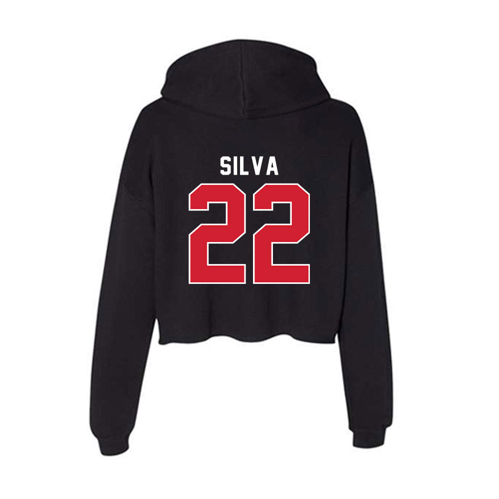 Fairfield - NCAA Women's Soccer : Hanah Silva - Women's Crop Fleece Hoodie-1
