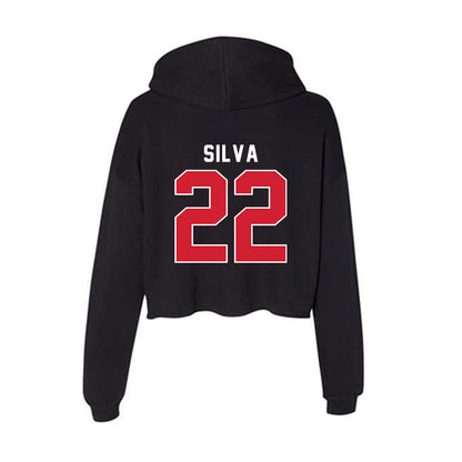 Fairfield - NCAA Women's Soccer : Hanah Silva - Women's Crop Fleece Hoodie-1
