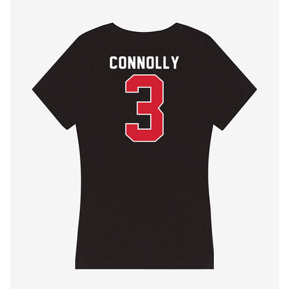 Fairfield - NCAA Men's Lacrosse : Thomas Connolly - Women's V-Neck T-Shirt-1
