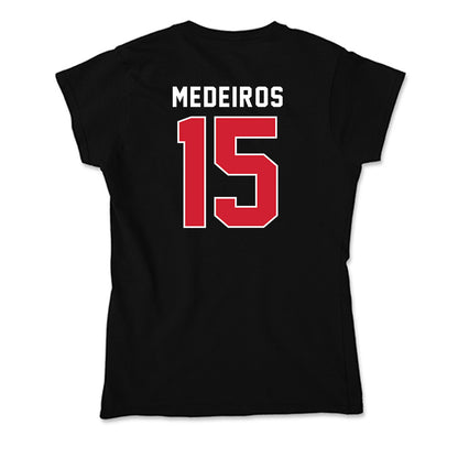 Fairfield - NCAA Men's Soccer : Dylan Medeiros - Soft Style Women’s T-Shirt-1