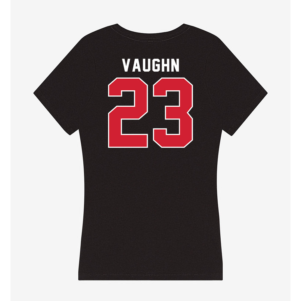 Fairfield - NCAA Women's Basketball : Gabrielle Vaughn - Women's V-Neck T-Shirt-1