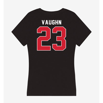 Fairfield - NCAA Women's Basketball : Gabrielle Vaughn - Women's V-Neck T-Shirt-1