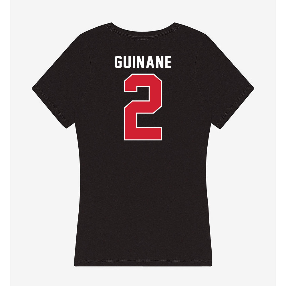 Fairfield - NCAA Women's Volleyball : Lilly Guinane - Women's V-Neck T-Shirt-1