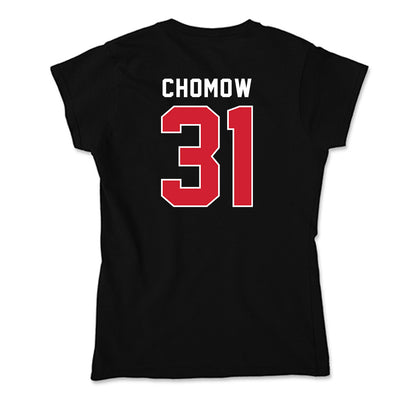 Fairfield - NCAA Men's Soccer : Evan Chomow - Soft Style Women’s T-Shirt-1