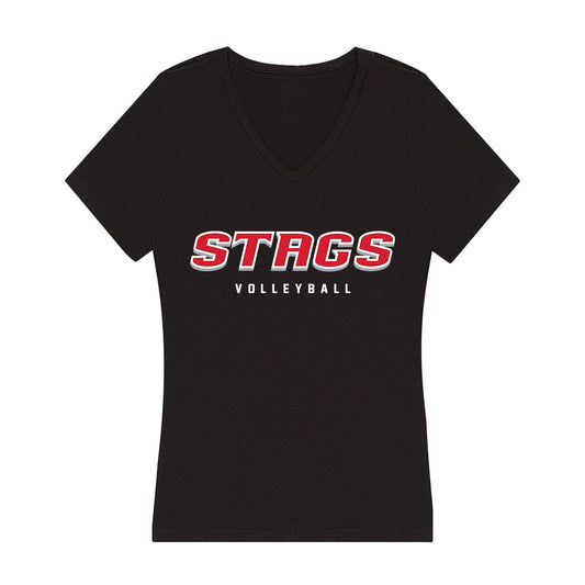 Fairfield - NCAA Women's Volleyball : Keyaira Limuel-Washington - Women's V-Neck T-Shirt-0