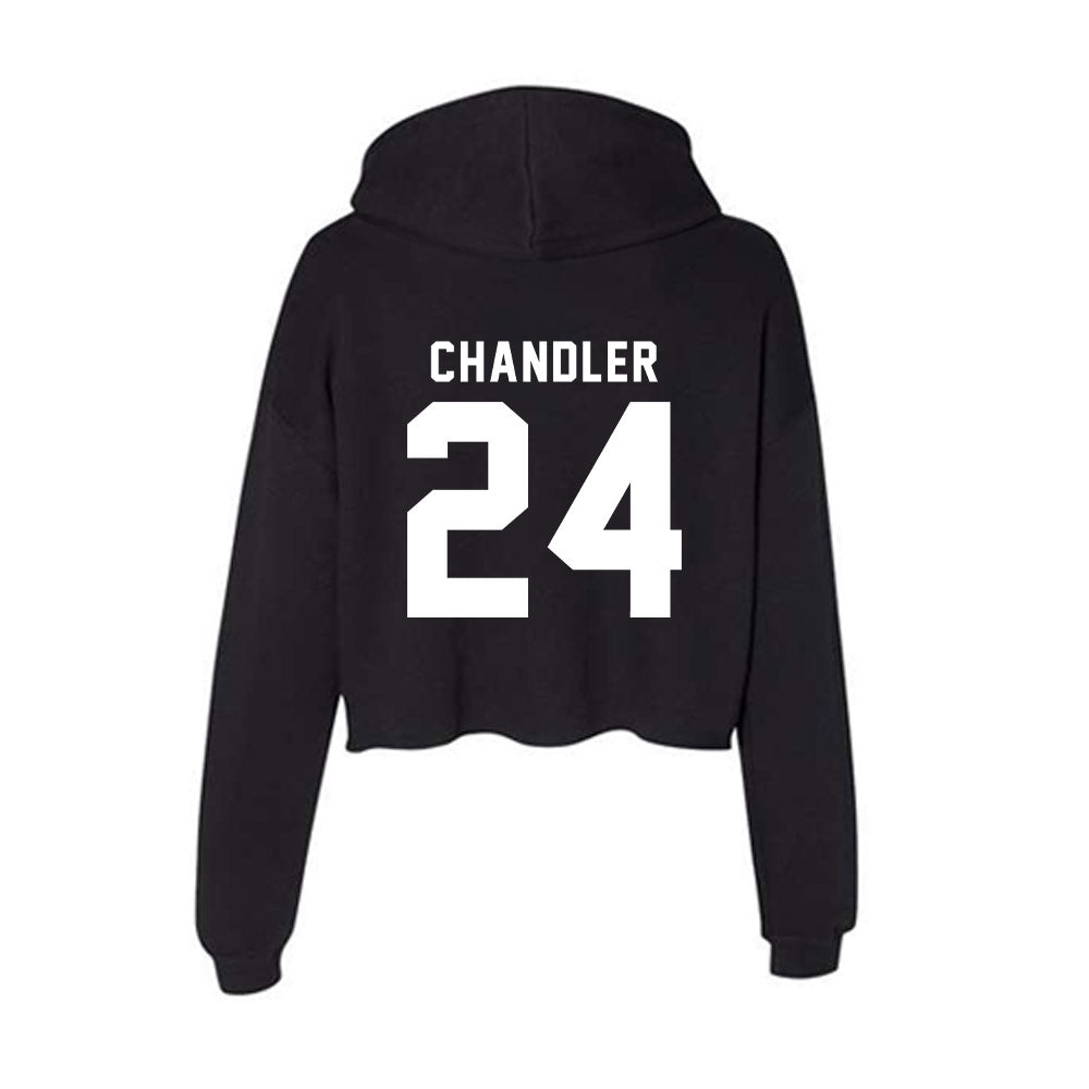 Delaware - NCAA Softball : Jamie Chandler - Women's Crop Fleece Hoodie-1