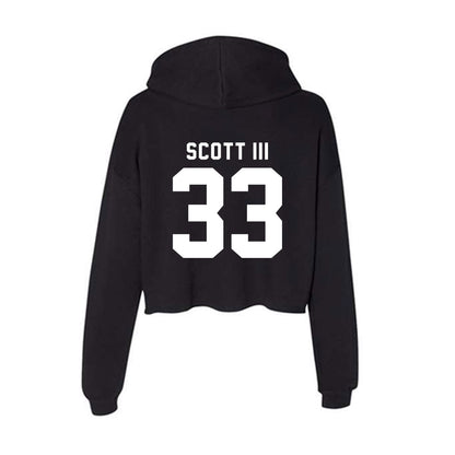 Delaware - NCAA Football : Trace Scott III - Women's Crop Fleece Hoodie-1