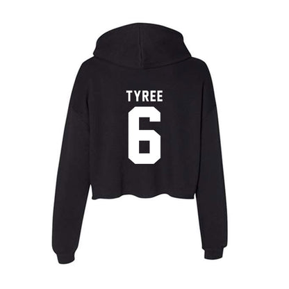 Delaware - NCAA Football : Nick Tyree - Women's Crop Fleece Hoodie-1