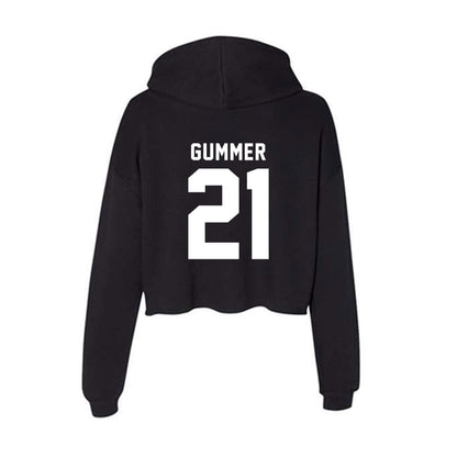 Delaware - NCAA Football : Trenton Gummer - Women's Crop Fleece Hoodie-1