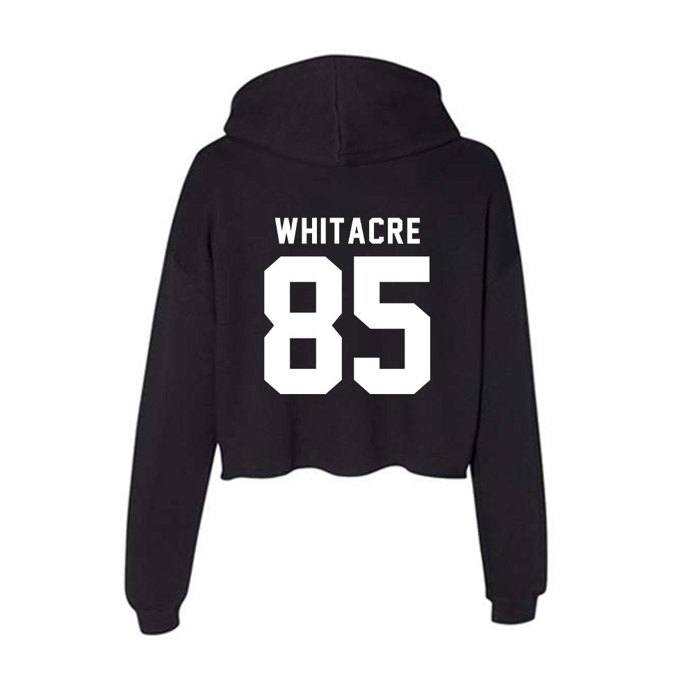 Delaware - NCAA Football : Jackson Whitacre - Women's Crop Fleece Hoodie-1