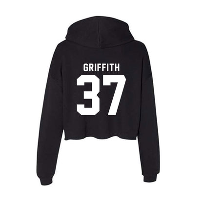 Delaware - NCAA Football : Dillon Griffith - Women's Crop Fleece Hoodie-1