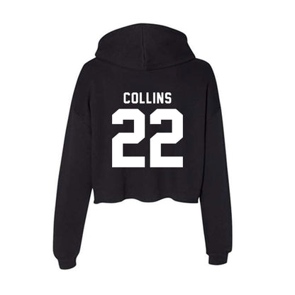 Delaware - NCAA Women's Soccer : Cali Collins - Women's Crop Fleece Hoodie-1