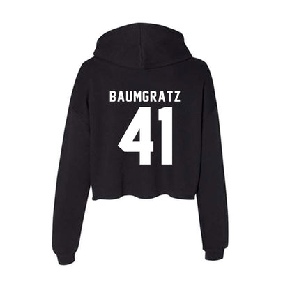 Delaware - NCAA Women's Lacrosse : Molly Baumgratz - Women's Crop Fleece Hoodie-1