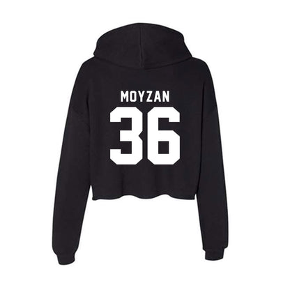 Delaware - NCAA Baseball : Ben Moyzan - Women's Crop Fleece Hoodie-1