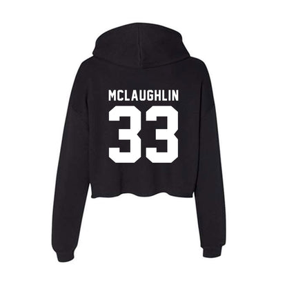 Delaware - NCAA Baseball : Ryan McLaughlin - Women's Crop Fleece Hoodie-1