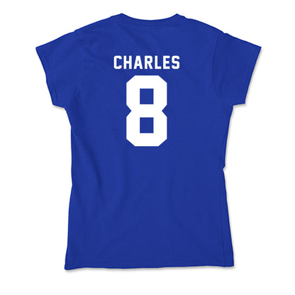 Delaware - NCAA Baseball : Anthony Charles - Soft Style Women’s T-Shirt-1
