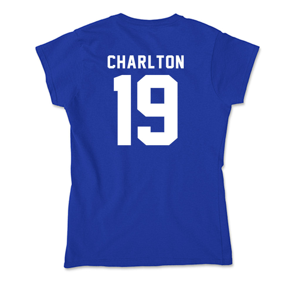 Delaware - NCAA Ice Hockey : Katelynn Charlton - Soft Style Women’s T-Shirt-1