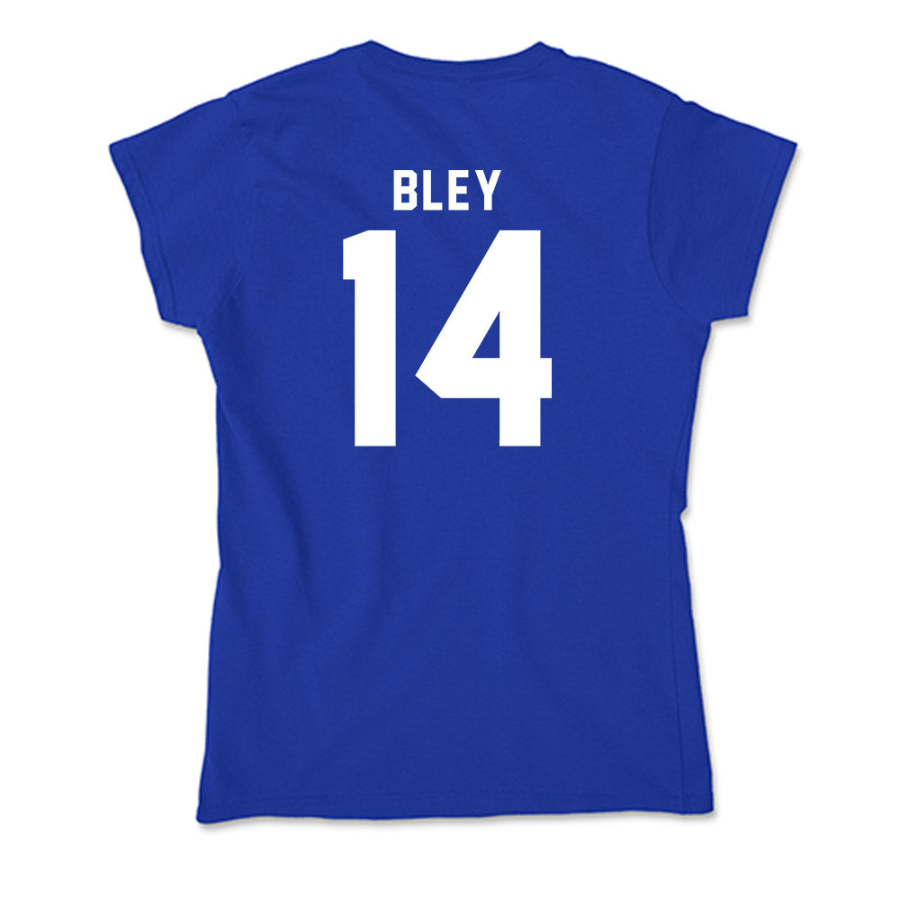 Delaware - NCAA Women's Soccer : Olivia Bley - Soft Style Women’s T-Shirt-1