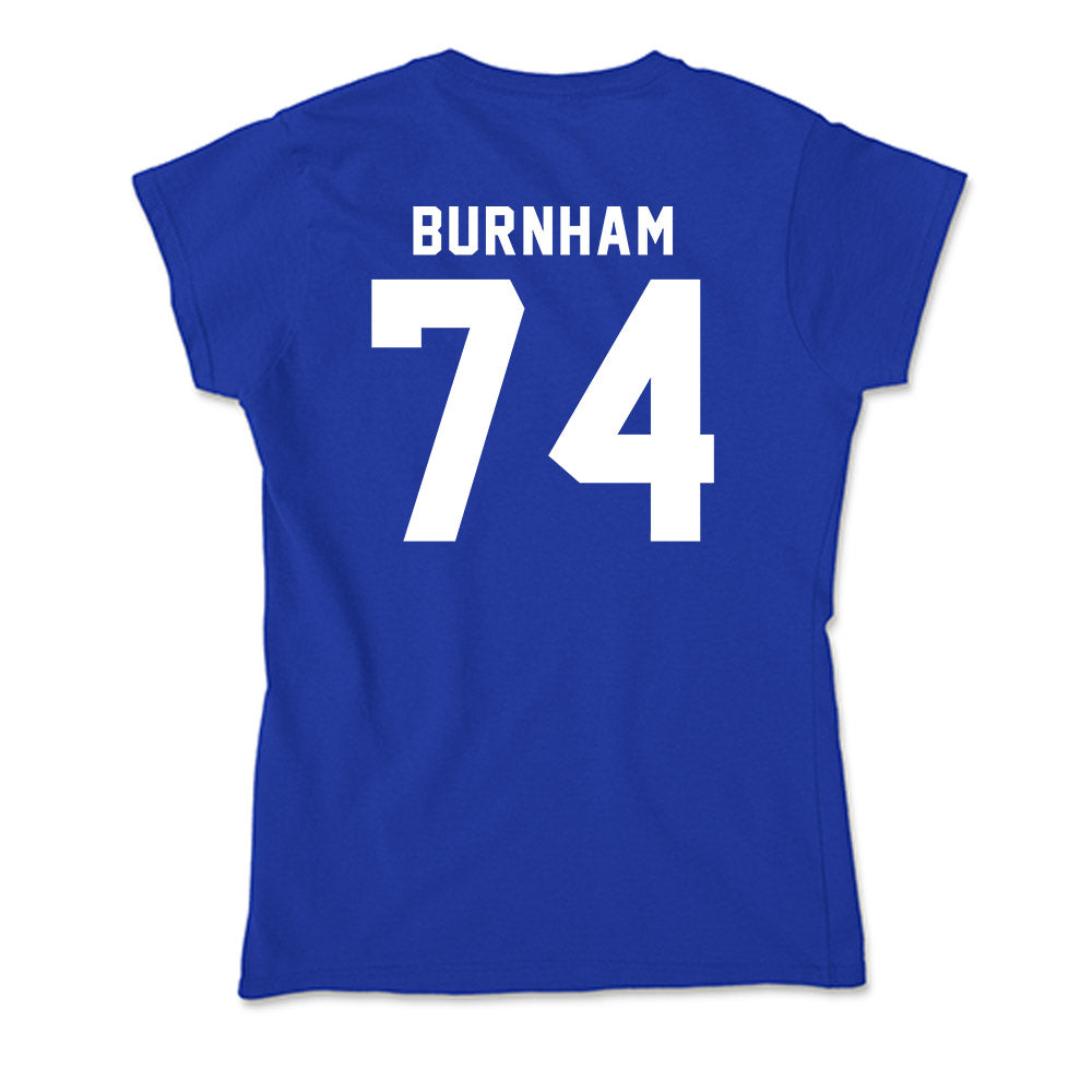 Delaware - NCAA Football : Tyler Burnham - Soft Style Women’s T-Shirt-1