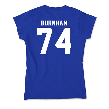 Delaware - NCAA Football : Tyler Burnham - Soft Style Women’s T-Shirt-1