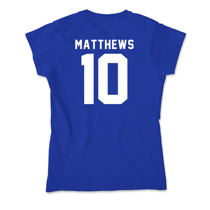 Delaware - NCAA Football : Blake Matthews - Soft Style Women’s T-Shirt-1