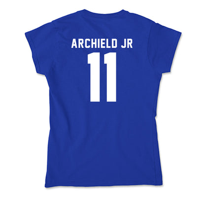 Delaware - NCAA Football : Eric Archield Jr - Soft Style Women’s T-Shirt-1