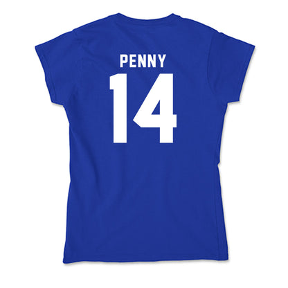 Delaware - NCAA Men's Soccer : Liam Penny - Soft Style Women’s T-Shirt-1
