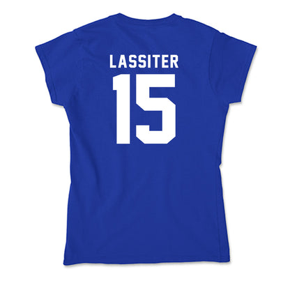 Delaware - NCAA Football : Gevaris Lassiter - Soft Style Women’s T-Shirt-1