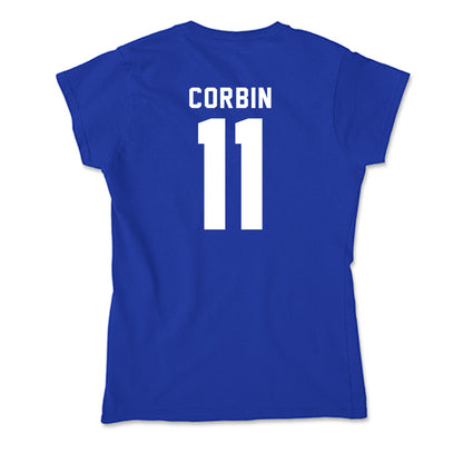 Delaware - NCAA Football : Jawarren Corbin - Soft Style Women’s T-Shirt-1