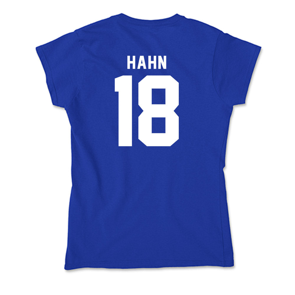 Delaware - NCAA Women's Soccer : Julia Hahn - Soft Style Women’s T-Shirt-1