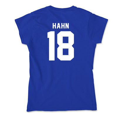 Delaware - NCAA Women's Soccer : Julia Hahn - Soft Style Women’s T-Shirt-1