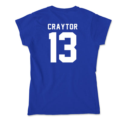 Delaware - NCAA Women's Lacrosse : Maggie Craytor - Soft Style Women’s T-Shirt-1