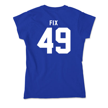 Delaware - NCAA Men's Lacrosse : Franky Fix - Soft Style Women’s T-Shirt-1