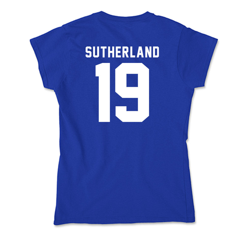 Delaware - NCAA Football : Sean Sutherland - Soft Style Women’s T-Shirt-1
