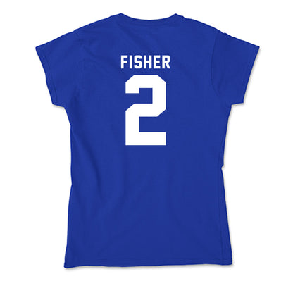 Delaware - NCAA Women's Soccer : Maura Fisher - Soft Style Women’s T-Shirt-1