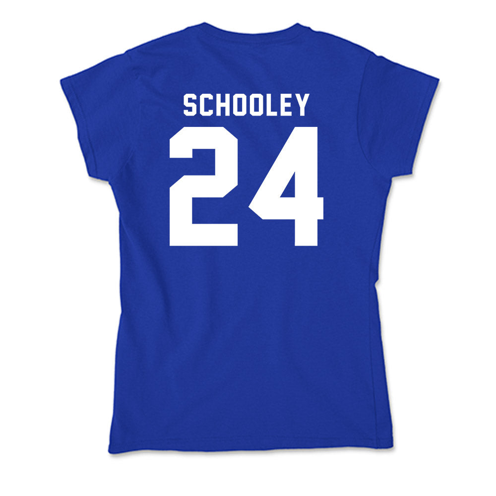 Delaware - NCAA Ice Hockey : Taylor Schooley - Soft Style Women’s T-Shirt-1