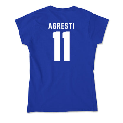 Delaware - NCAA Women's Soccer : Ava Agresti - Soft Style Women’s T-Shirt-1