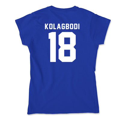 Delaware - NCAA Football : Jamarion Kolagbodi - Soft Style Women’s T-Shirt-1