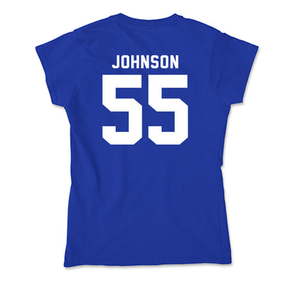 Delaware - NCAA Women's Basketball : Gianna Johnson - Soft Style Women’s T-Shirt-1