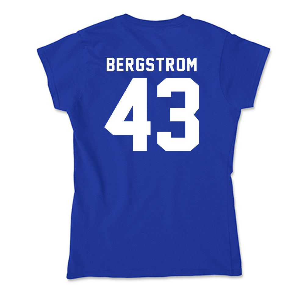 Delaware - NCAA Men's Lacrosse : Wells Bergstrom - Soft Style Women’s T-Shirt-1