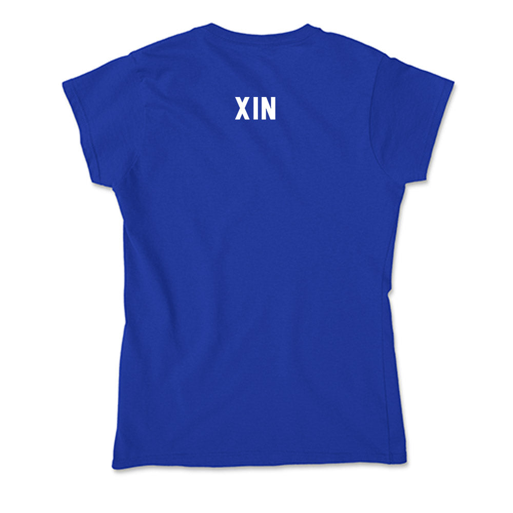 Delaware - NCAA Men's Golf : Chikun Xin - Soft Style Women’s T-Shirt-1