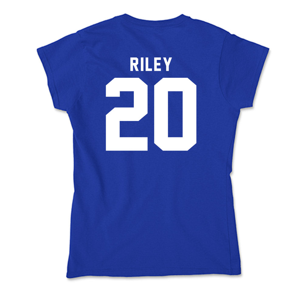 Delaware - NCAA Women's Soccer : Gabby Riley - Soft Style Women’s T-Shirt-1