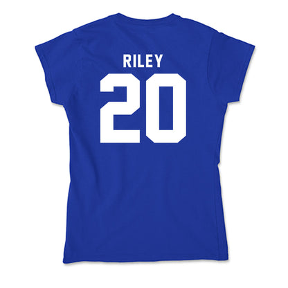 Delaware - NCAA Women's Soccer : Gabby Riley - Soft Style Women’s T-Shirt-1