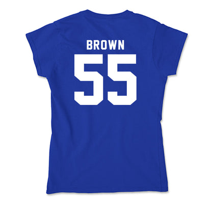Delaware - NCAA Men's Basketball : Jameel Brown - Soft Style Women’s T-Shirt-1