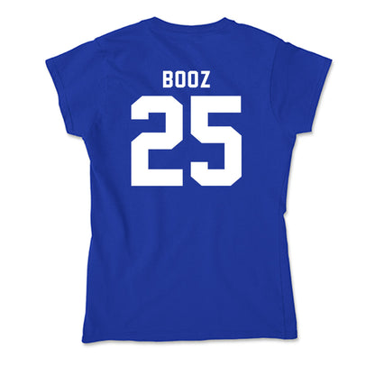 Delaware - NCAA Men's Soccer : Mason Booz - Soft Style Women’s T-Shirt-1